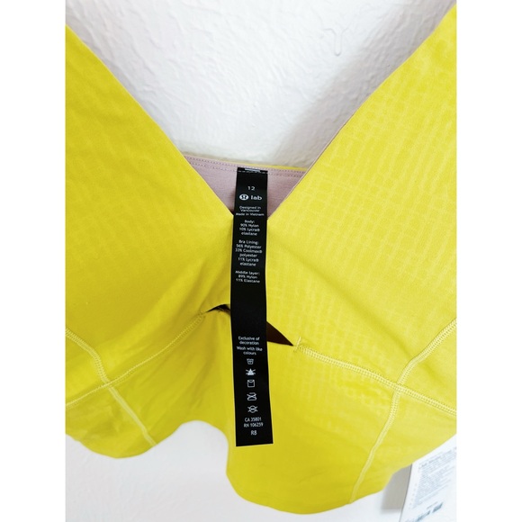 Rare Lululemon The Lab bra tank - Picture 3 of 6